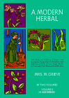 A Modern Herbal, Vol 2
